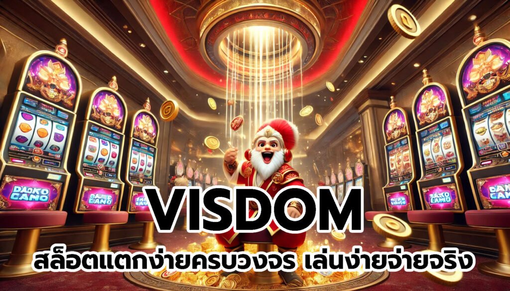 VISDOM สล็อตแตกง่ายครบวงจร เล่นง่ายจ่ายจริง