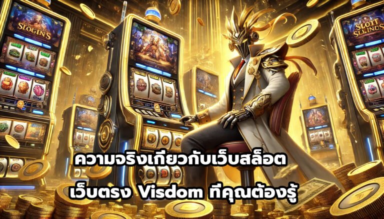 ความจริงเกี่ยวกับเว็บสล็อต เว็บตรง Visdom ที่คุณต้องรู้-15